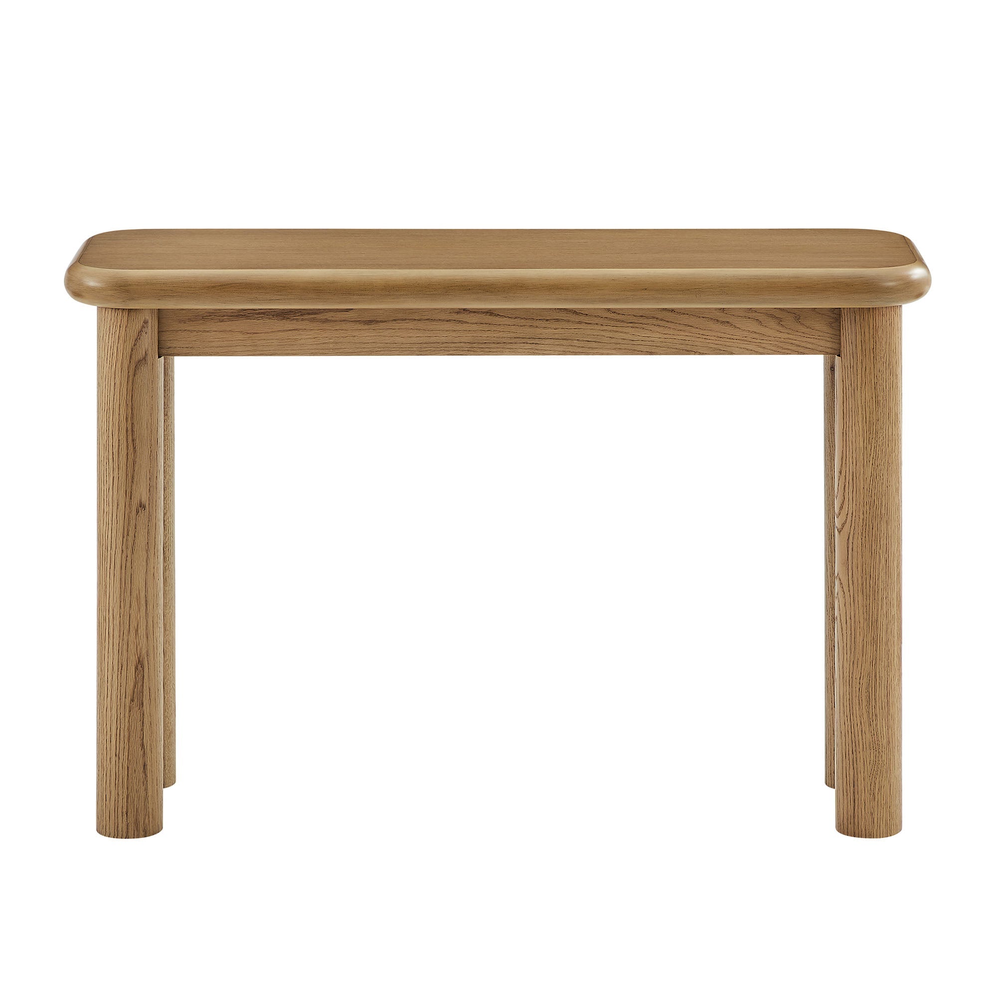 Elvar Oak Wood Console Table - Weathered Oak Denmark Home
