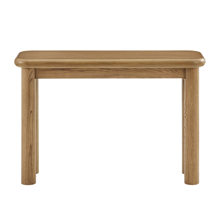 Elvar Oak Wood Console Table - Weathered Oak Denmark Home