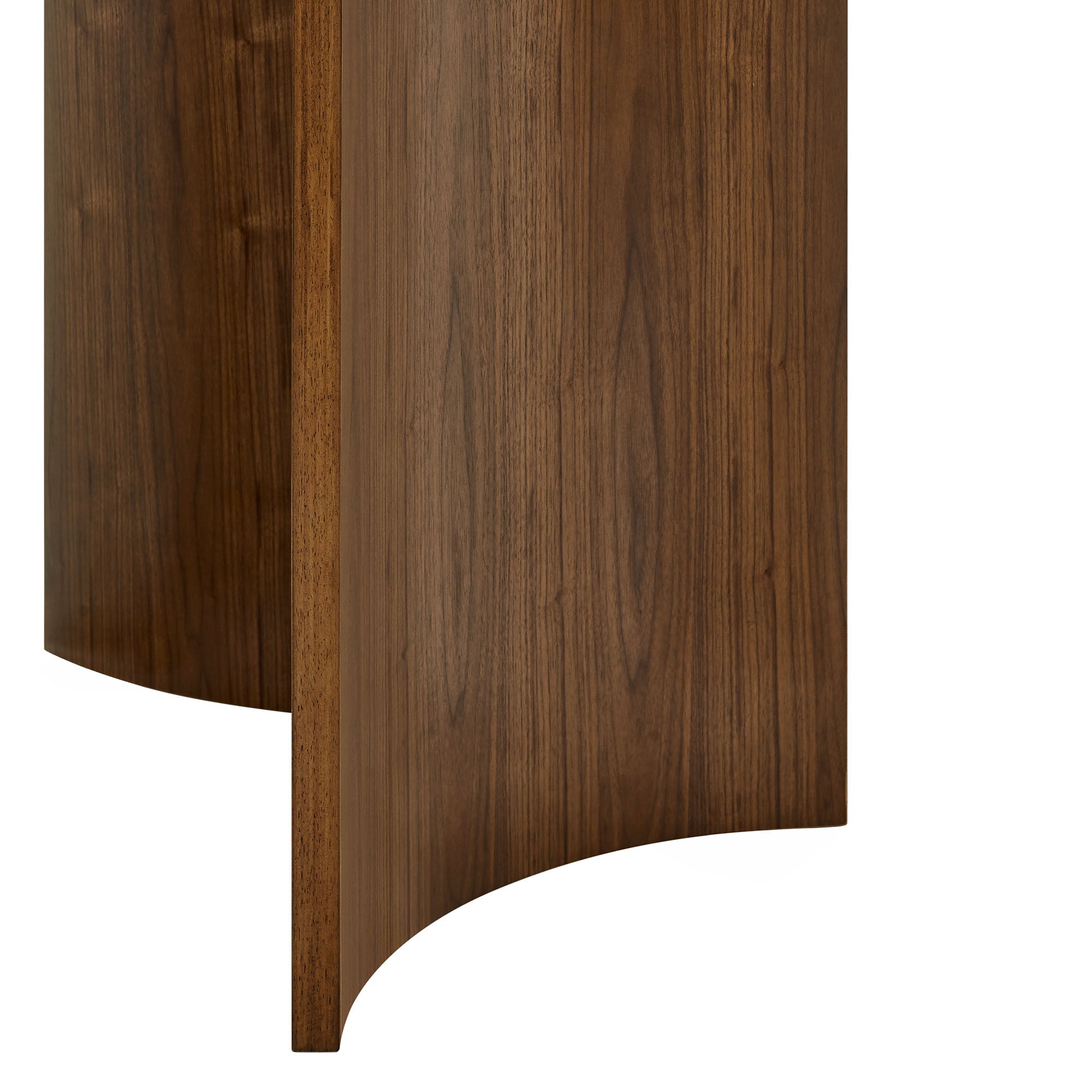 Rhine Round Dining Table 54" - Walnut Denmark Home
