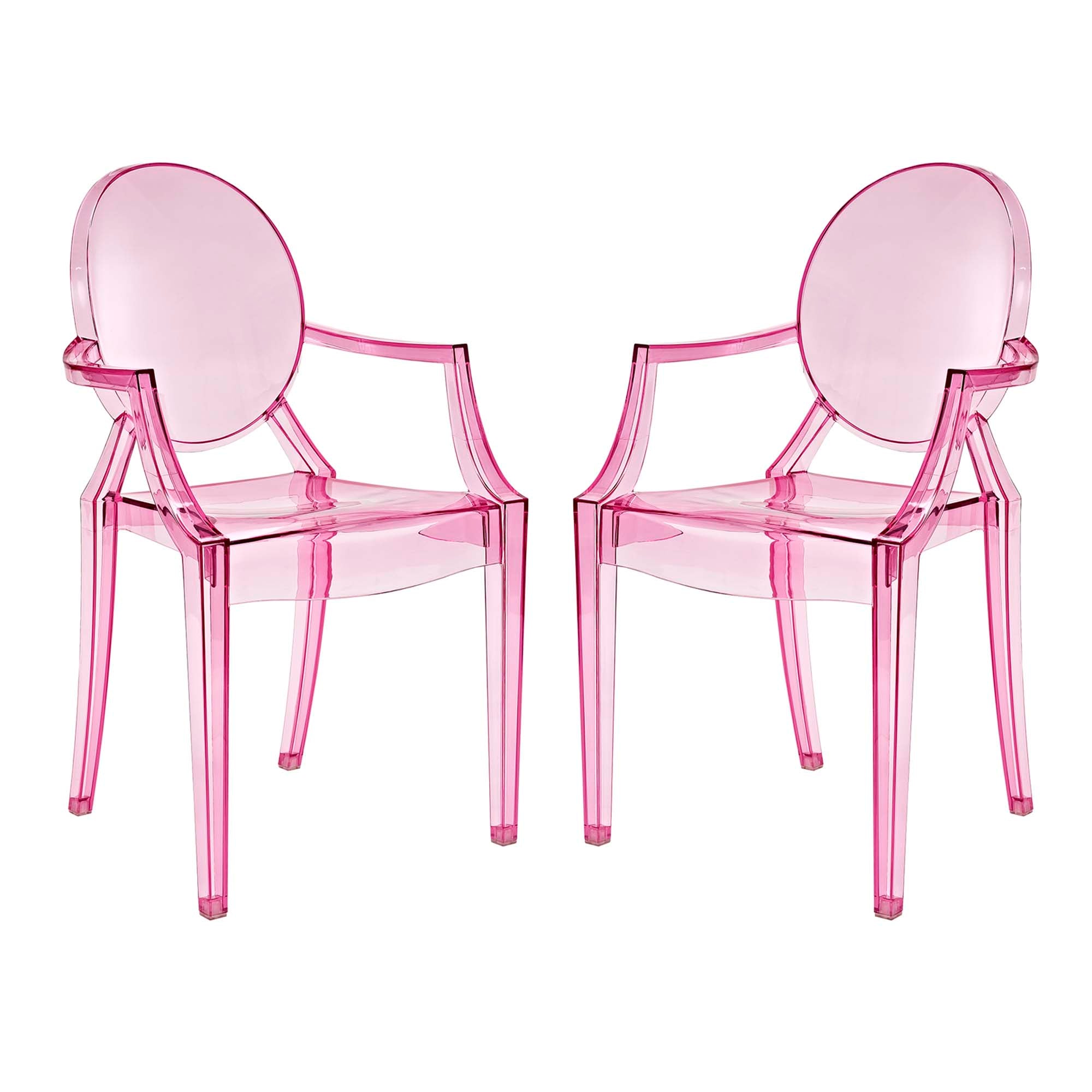 Lucien Arm Dining Chair Set - Clear (Copy) Denmark Home