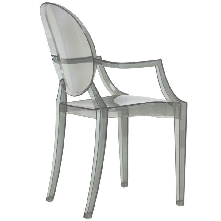 Lucien Arm Dining Chair Set - Smoke Denmark Home