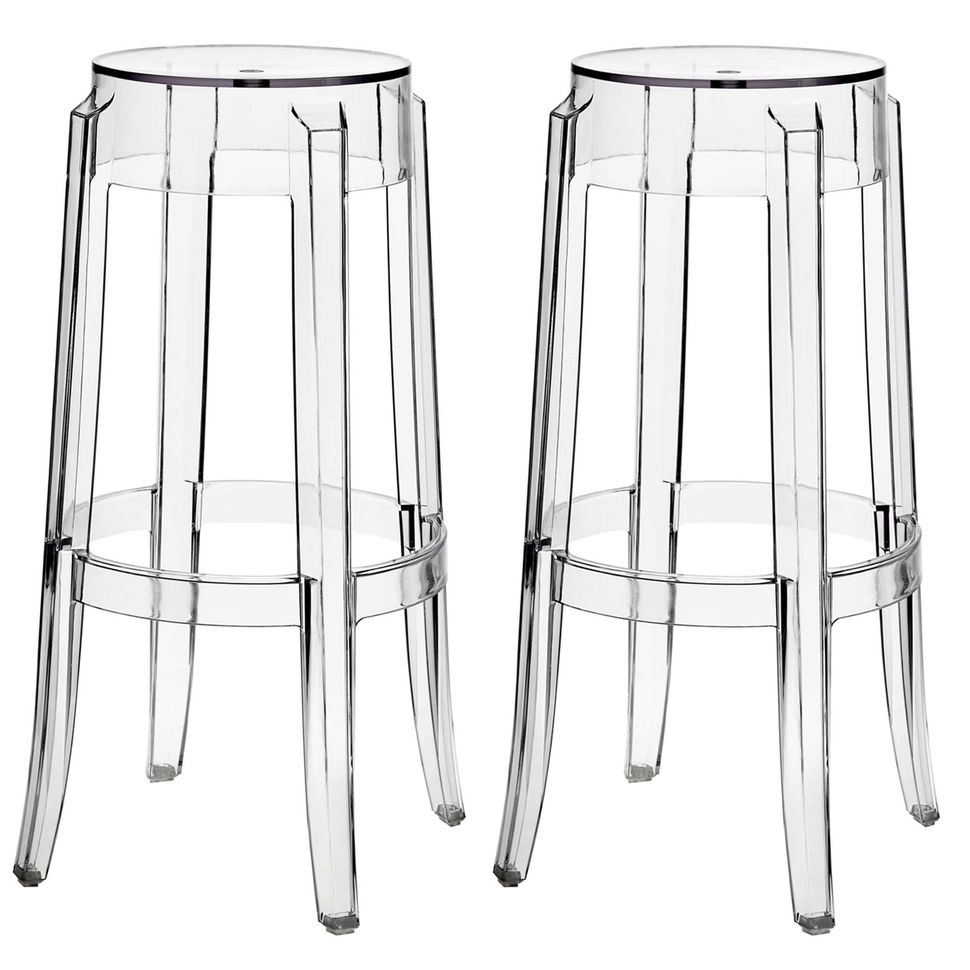 Lucien Counter Stool - Clear Denmark Home