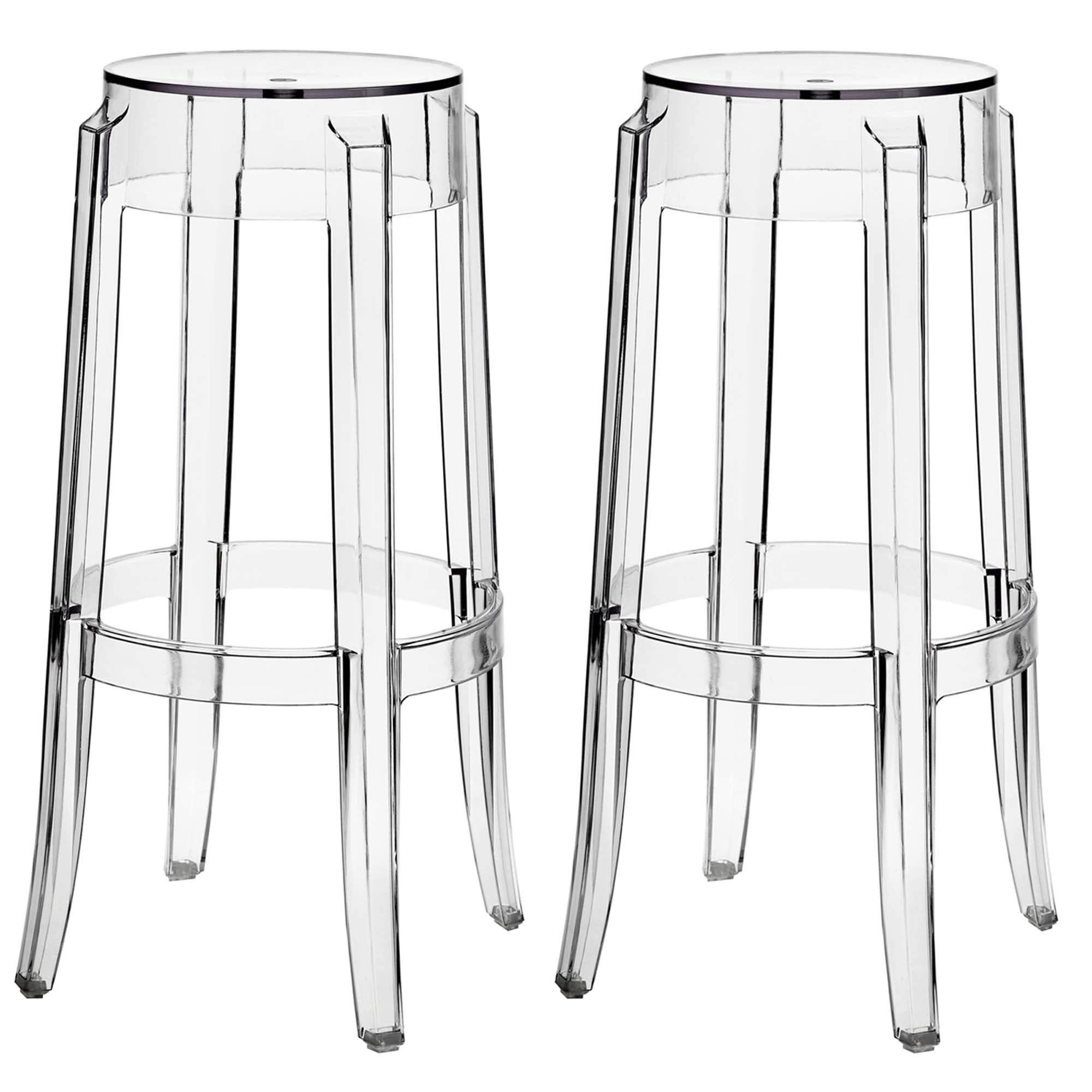 Lucien Counter Stool - Clear Denmark Home