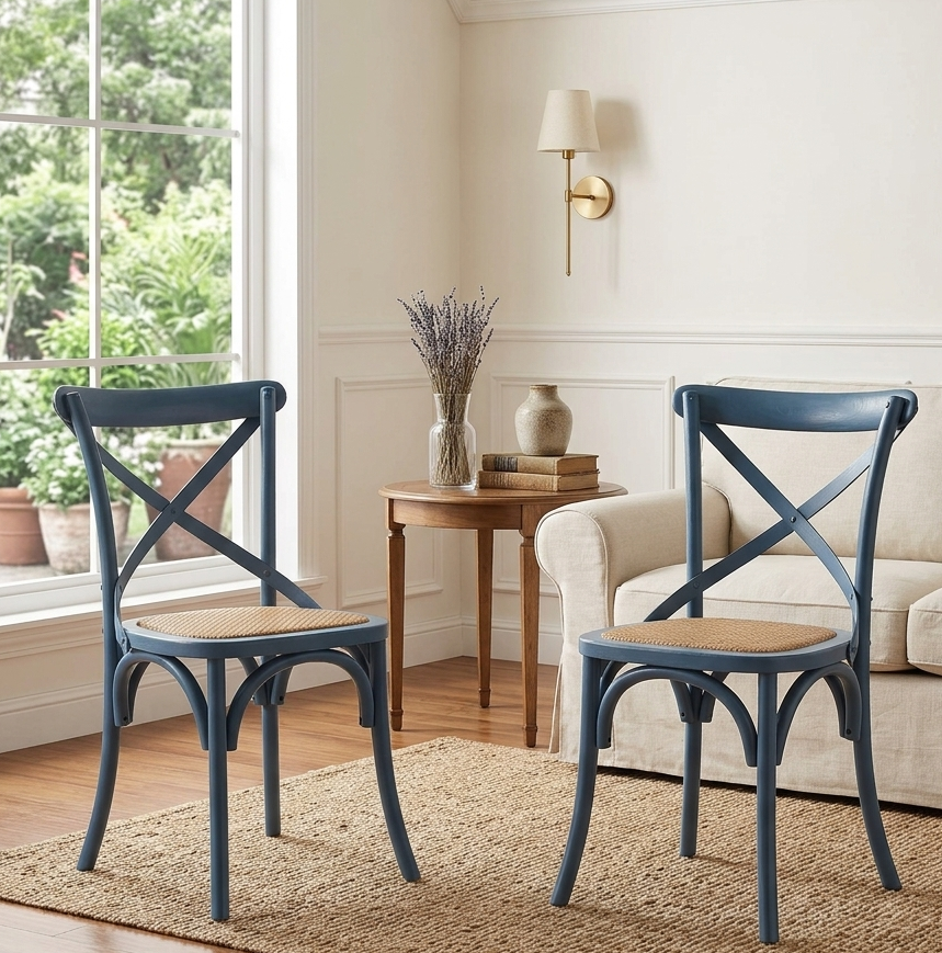 Bramwell Rattan Dining Chair - Harbor Denmark Home