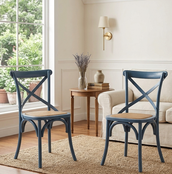 Bramwell Rattan Dining Chair - Harbor Denmark Home