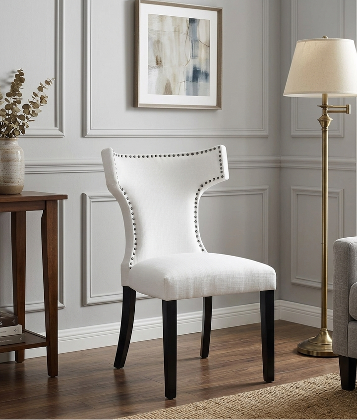 Zahn Dining Chair - White Denmark Home
