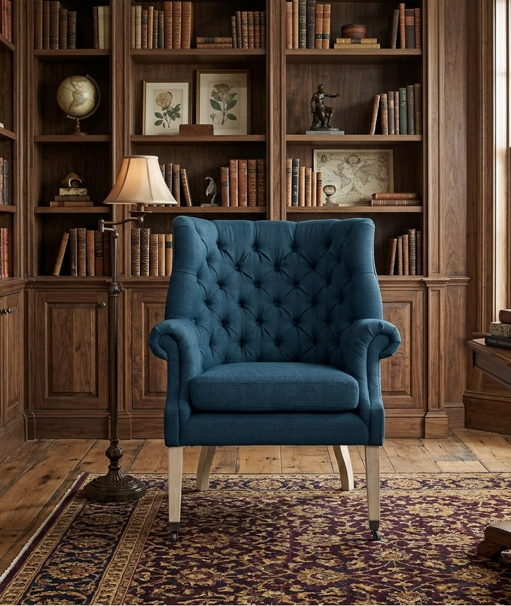 Klip Tufted Lounge Chair – Azure Denmark Home