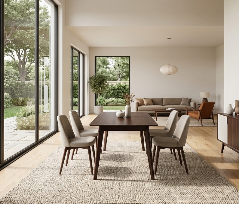 Montclair Rectangle Dining Table - Cappuccino Denmark Home