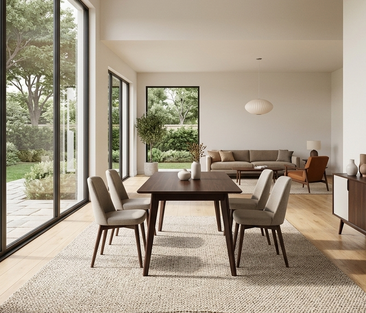 Montclair Rectangle Dining Table - Cappuccino Denmark Home