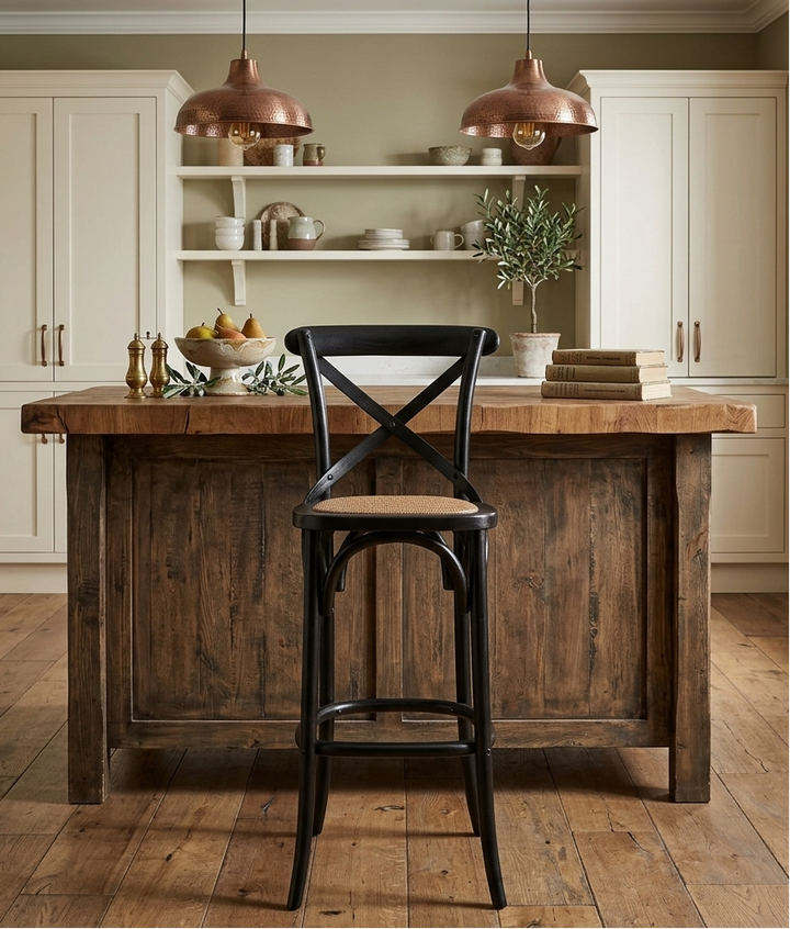 Bramwell Bar Stool - Black Denmark Home