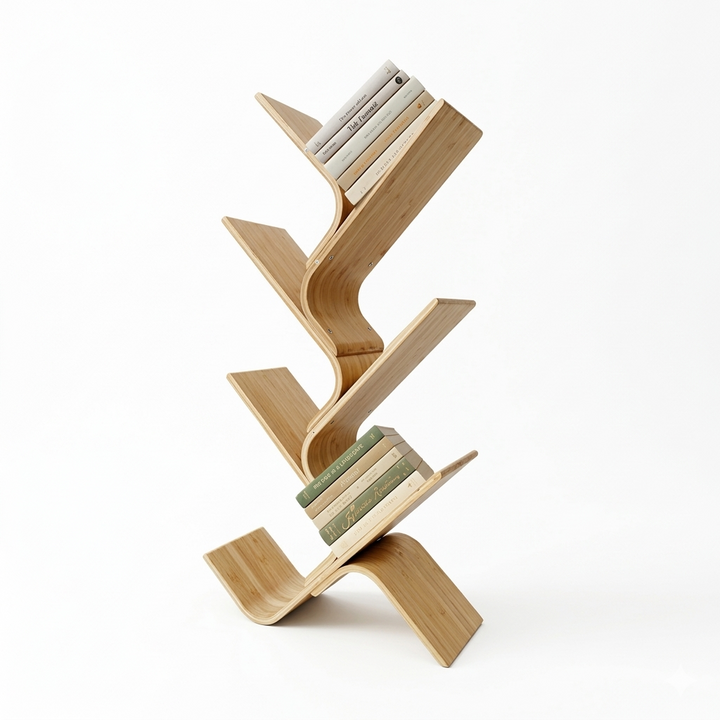 Nova Open Shelf – Natural Bamboo Denmark Home