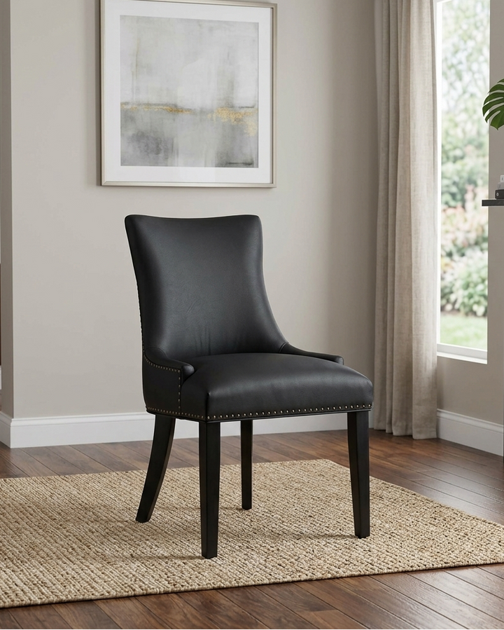 Drape Dining Chair - Black Denmark Home