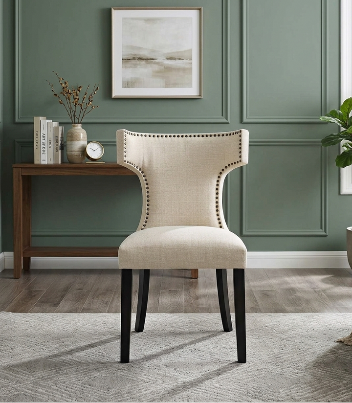 Zahn Dining Chair - Beige Denmark Home