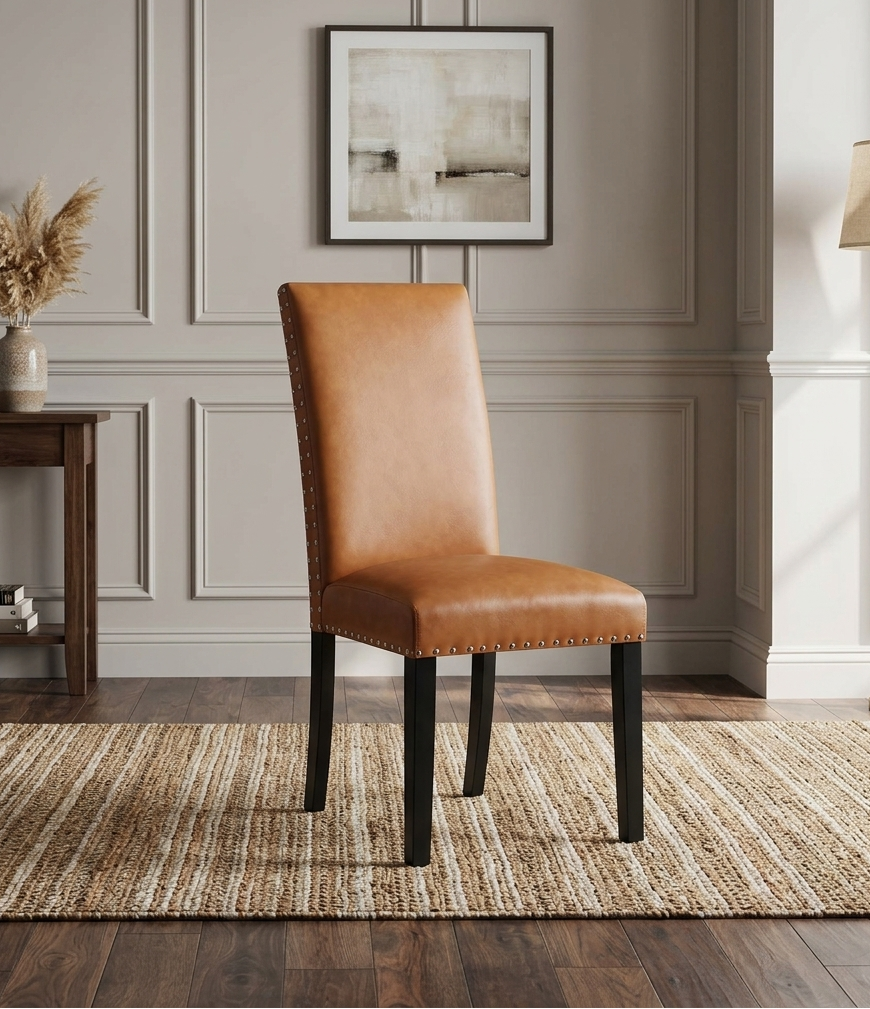 Form Dining Chair - Tan Denmark Home