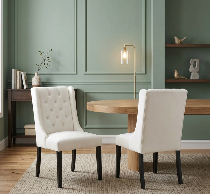 Véritan Dining Chair Set - White Denmark Home