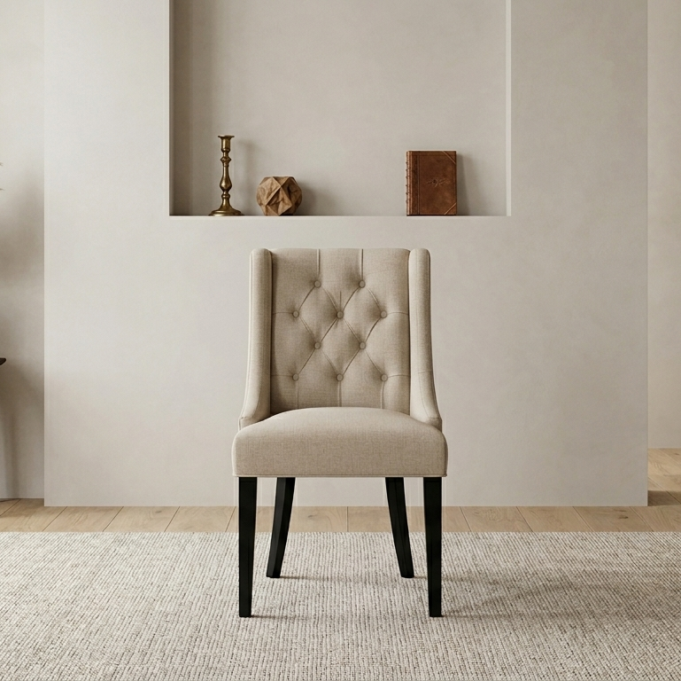 Véritan Dining Chair - Beige Denmark Home