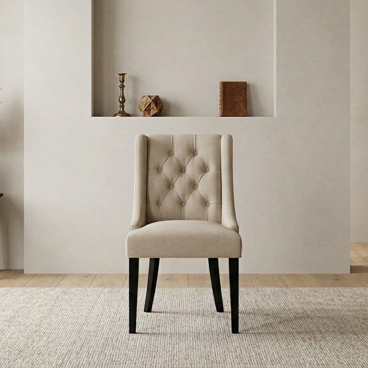 Véritan Dining Chair - Beige Denmark Home