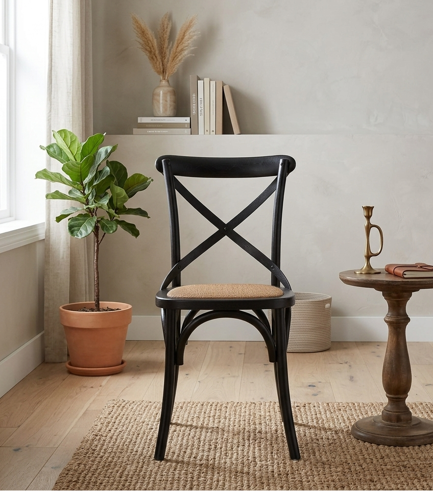Bramwell Dining Chair - Black Denmark Home