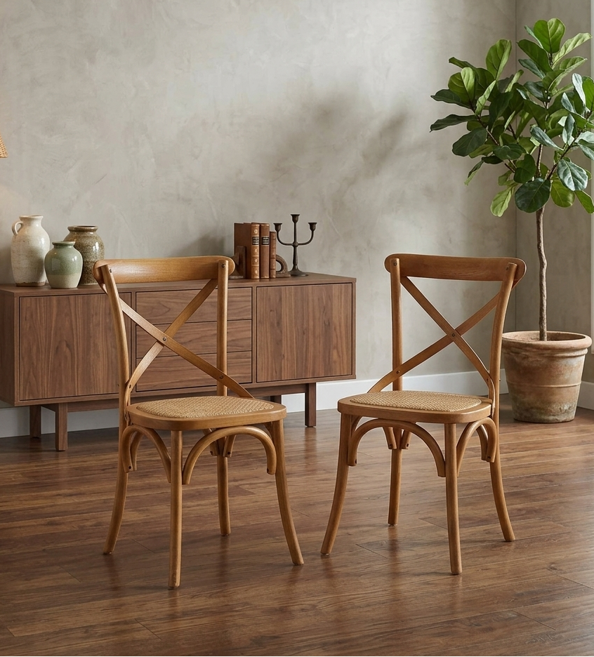 Bramwell Rattan Dining Chair - Natural (Copy) Denmark Home