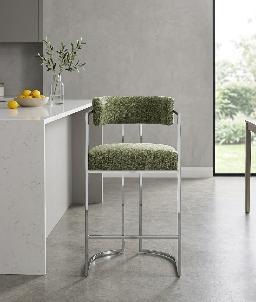 Orik Counter Stool - Silver Leaf Denmark Home
