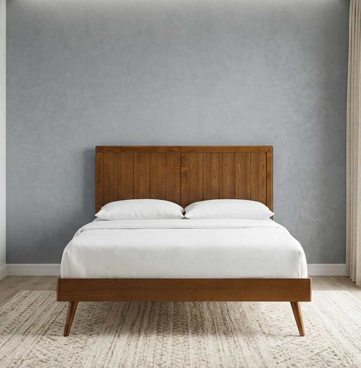 Hale Queen Platform Bed - Walnut (Copy) Denmark Home