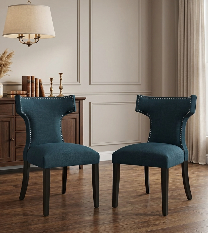 Zahn Dining Side Chair - Azure Denmark Home