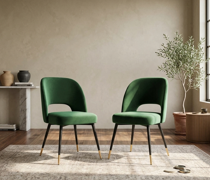 Fauteuil Dining Chair Set - Emerald Denmark Home