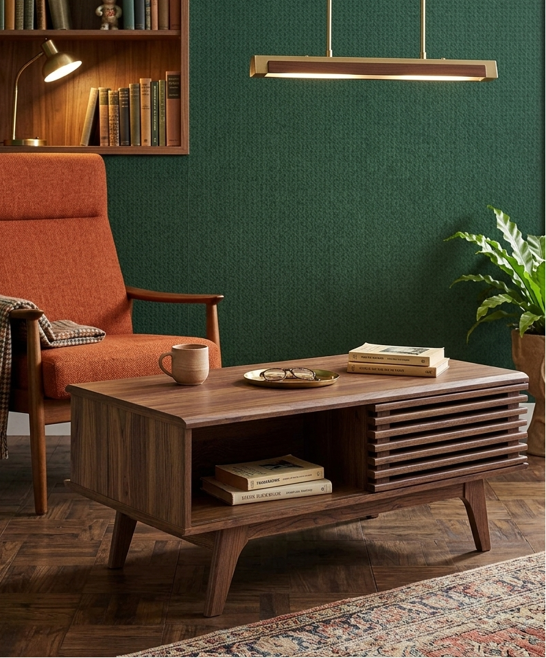 Orvena Coffee Table – Walnut