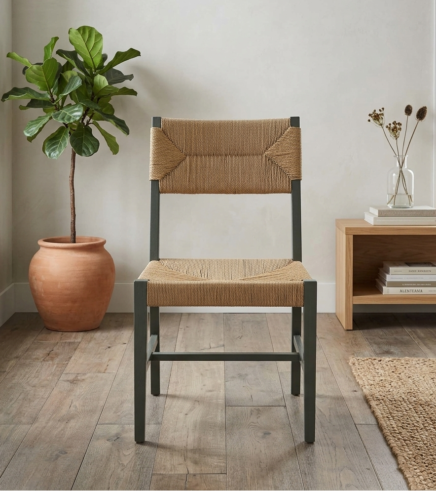 Haverly Dining Side Chair - Light Gray Natural Denmark Home