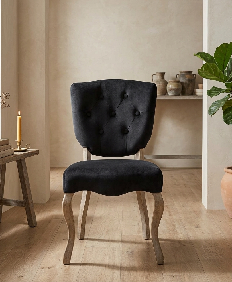 Belvérre Dining Chair - Black Denmark Home