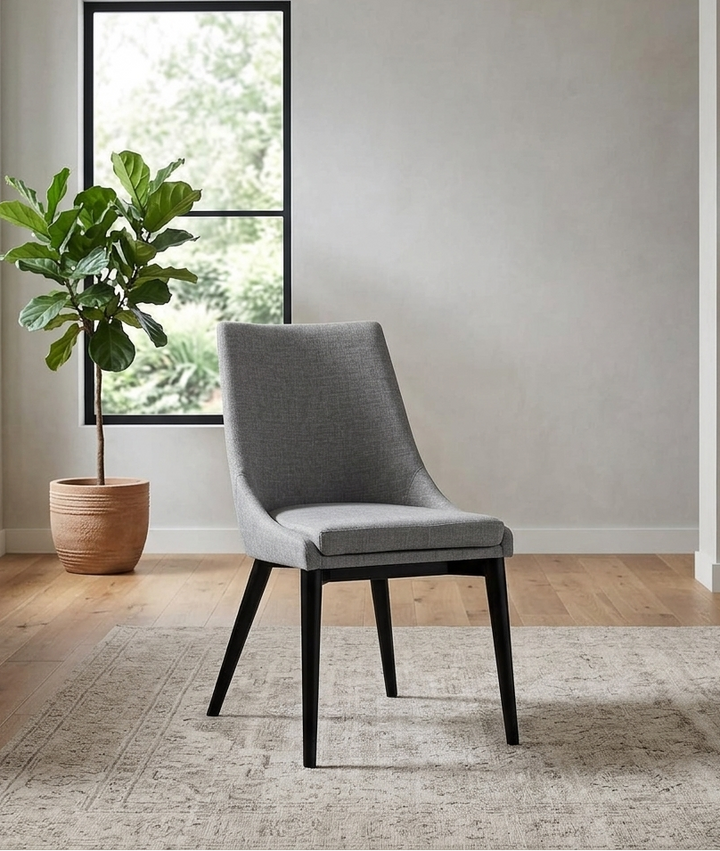 Clasp Dining Side Chair - Light Gray Denmark Home
