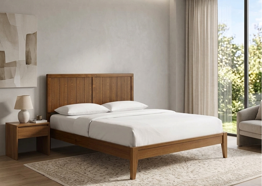 Hale Full Platform Bed - Walnut (Copy) Denmark Home