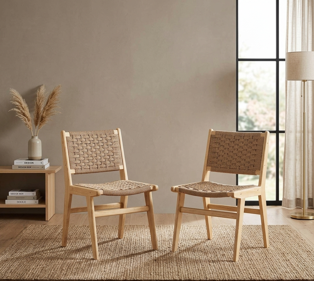 Tarn Dining Chair Set - Natural Denmark Home