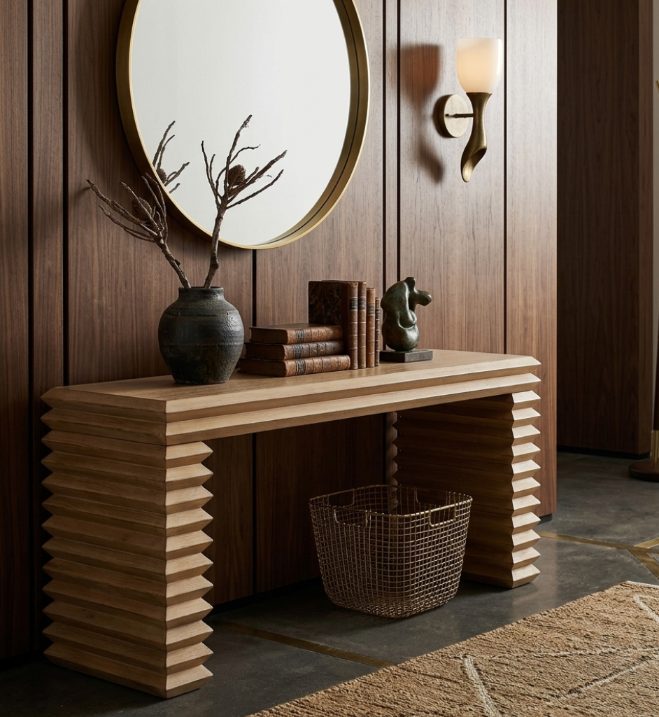 Straven Coffee Table – Weathered Oak