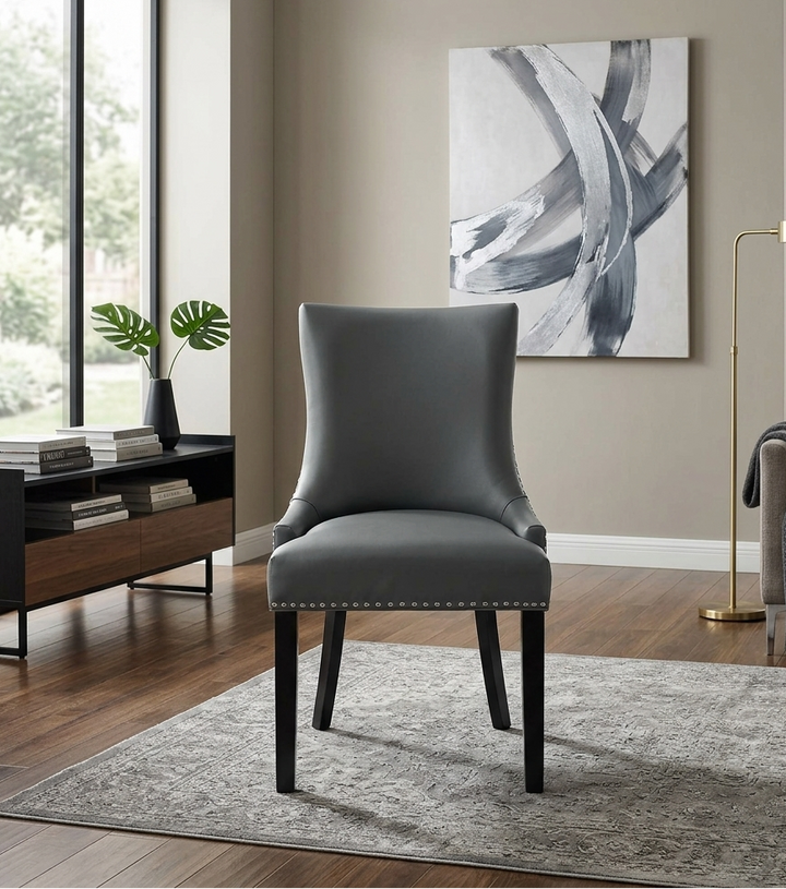 Drape Dining Chair - Gray Denmark Home