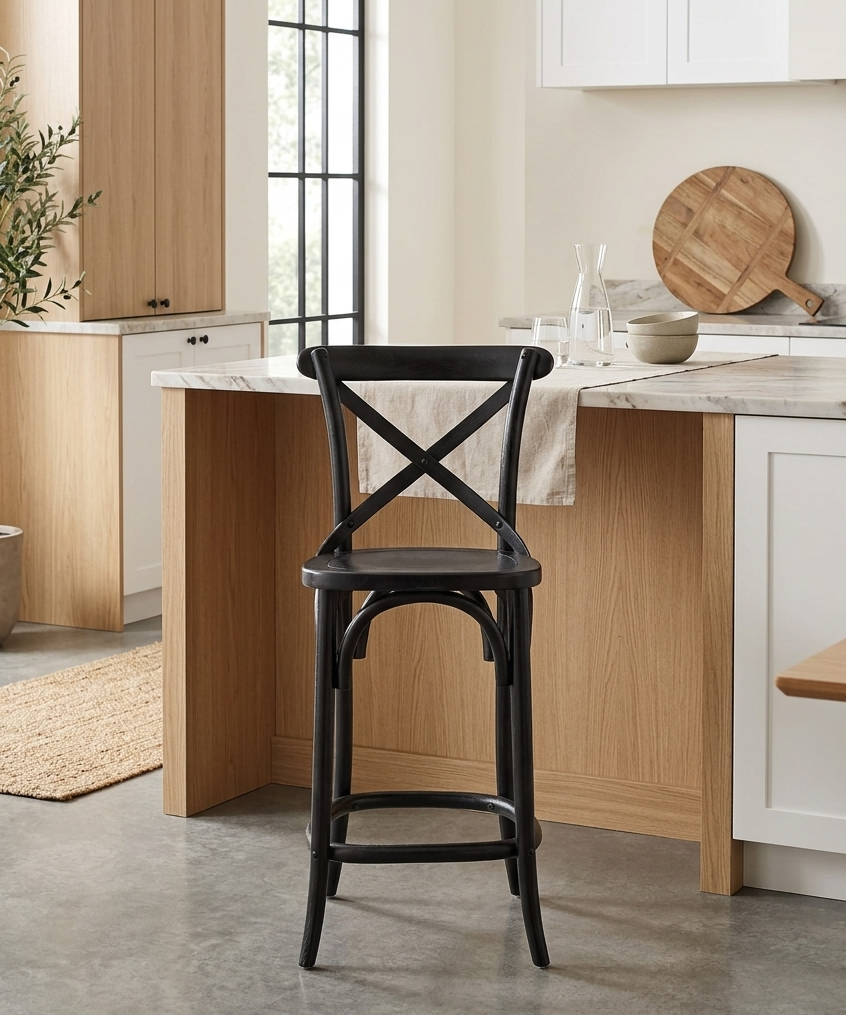 Bramwell Counter Stool - Black Denmark Home