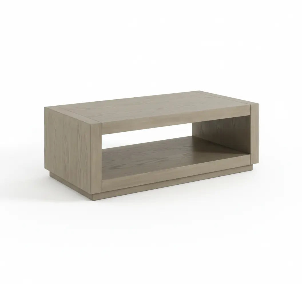 Solen Coffee Table – Natural Oak with Open Shelf Denmark Home