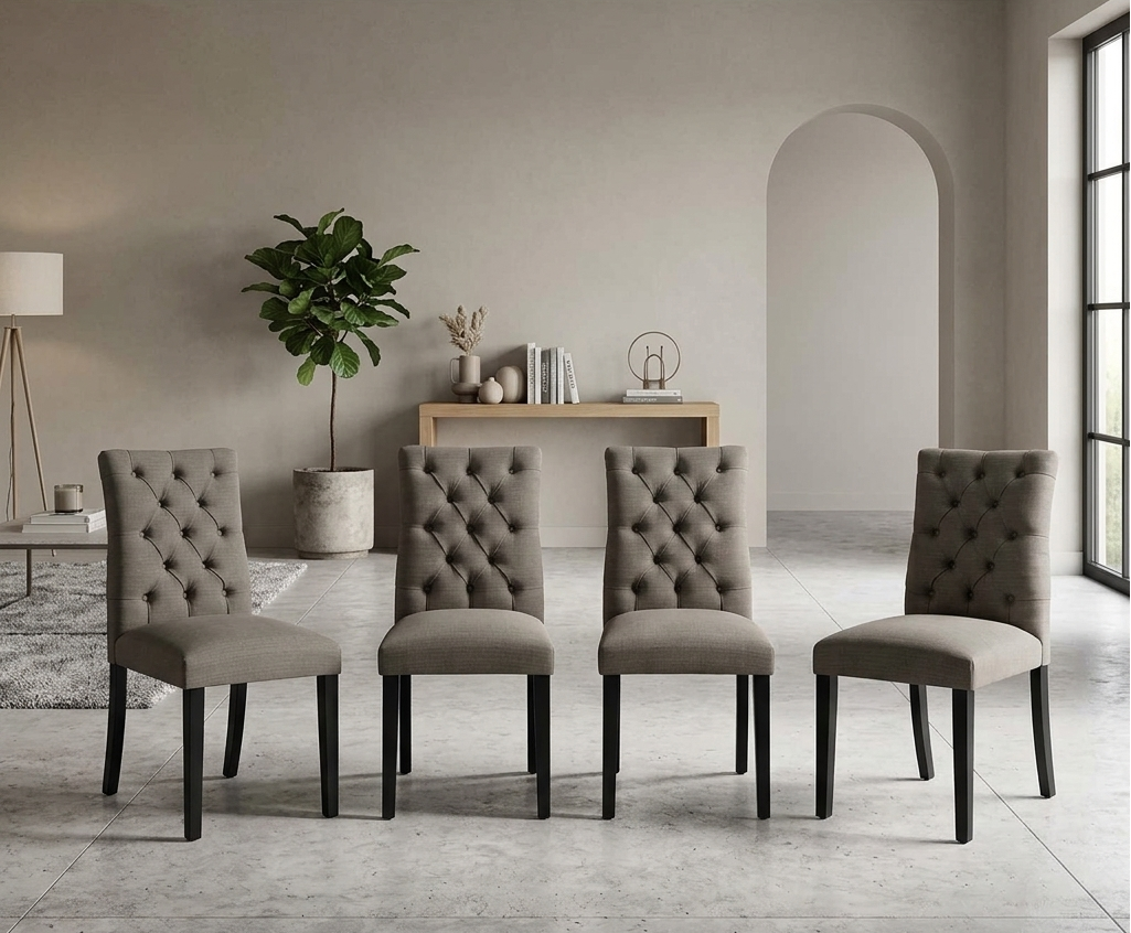 Nuovo Dining Chair Set - Granite Denmark Home
