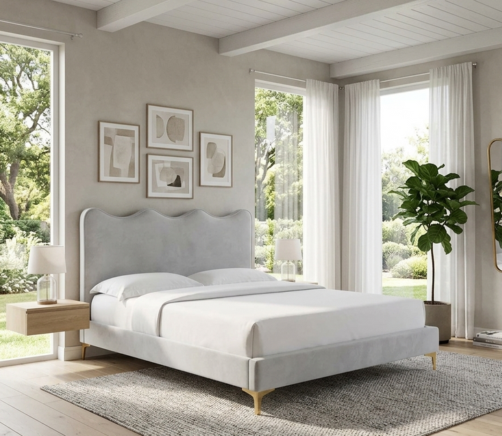 Ona Twin Platform Bed - Pink (Copy) Denmark Home