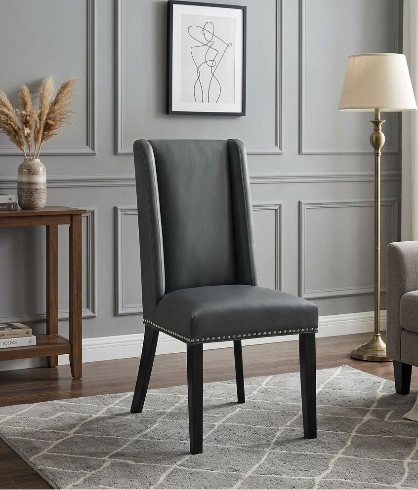 Mythos Dining Chair - Gray Denmark Home