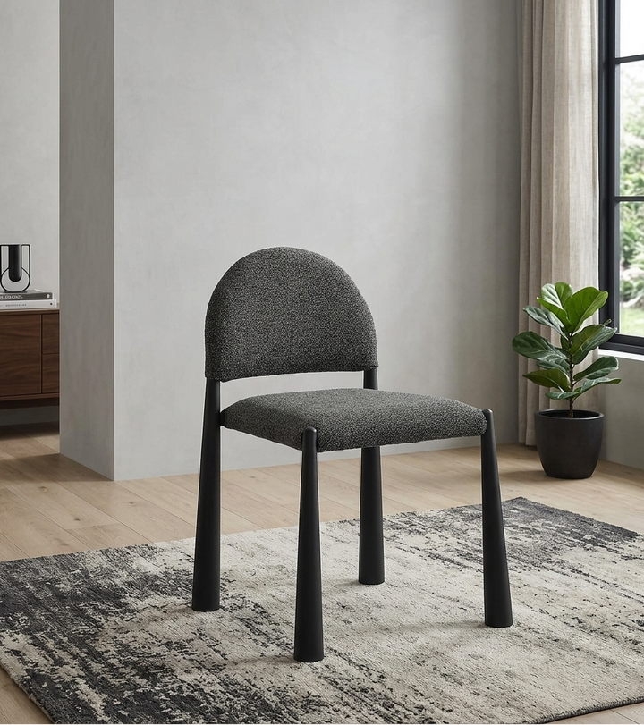 Veloré Dining Chair - Black Anthracite Denmark Home