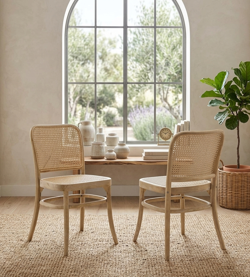 Seabourne Dining Chair Set - Gray Denmark Home