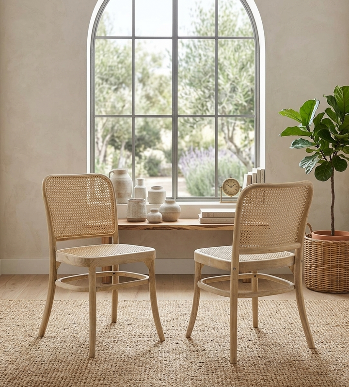 Seabourne Dining Chair Set - Gray Denmark Home