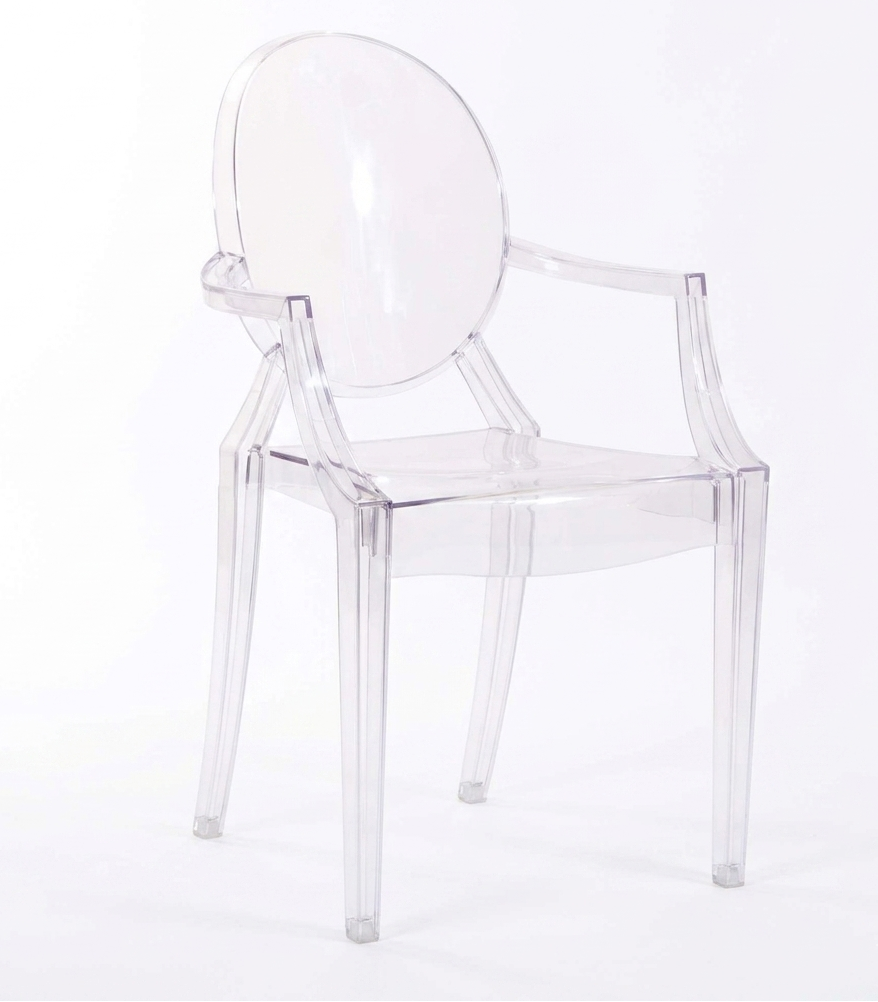 Lucien Arm Dining Chair Set - Clear Denmark Home