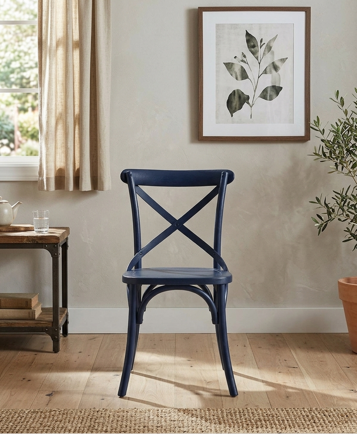 Bramwell Dining Chair - Midnight Blue Denmark Home