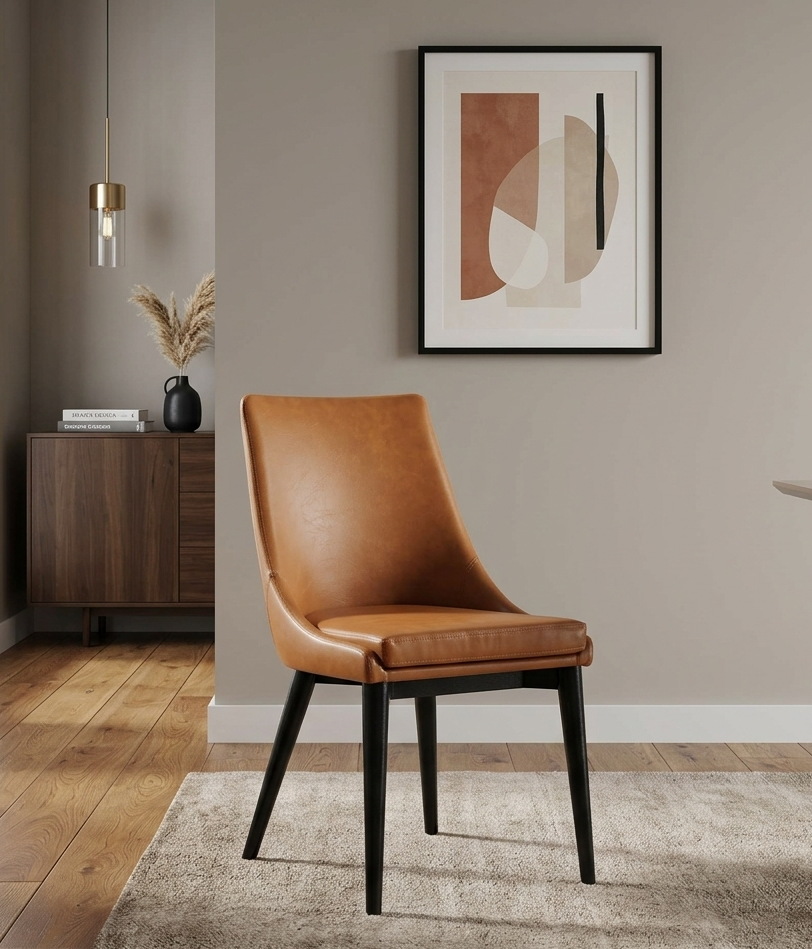 Clasp Dining Chair - Tan Denmark Home