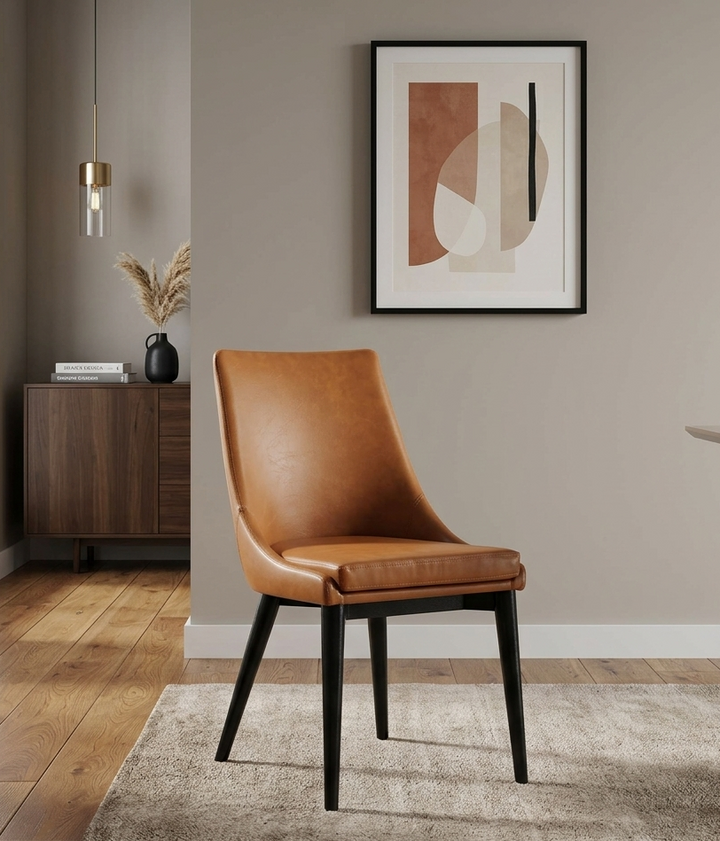Clasp Dining Chair - Tan Denmark Home