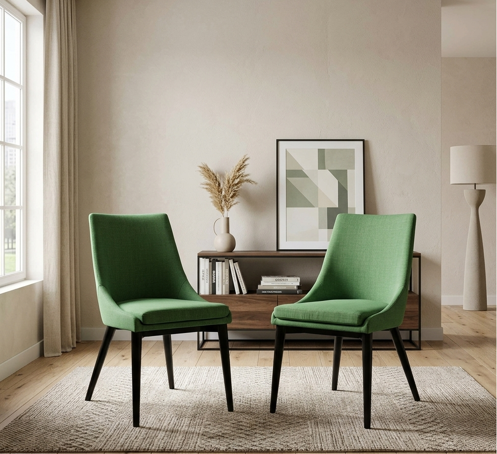 Clasp Dining Chair - Kelly Green Denmark Home
