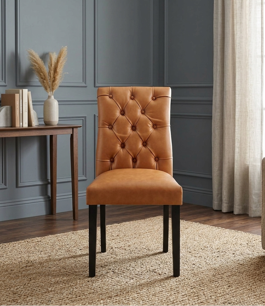 Nuovo Dining Chair - Tan Denmark Home
