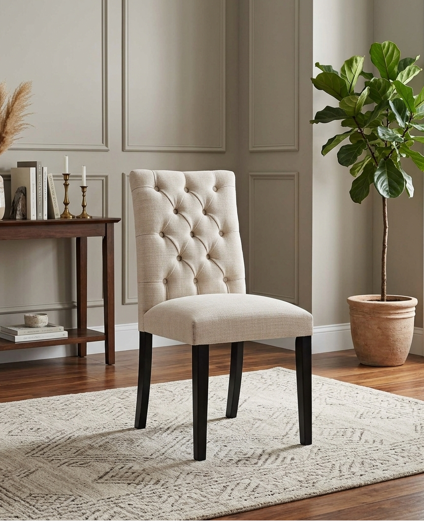 Nuovo Dining Chair - Beige Denmark Home